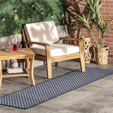 Nuloom Camryn Herringbone Indoor/Outdoor Area Rug 2ft x 8ft GBCB22B-208